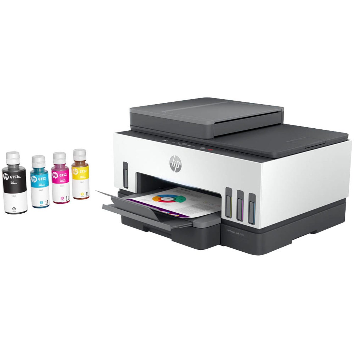 HP Smart Tank 7605 4 in 1 Tintenstrahl-Multifunktionsdrucker grau | 28C02A