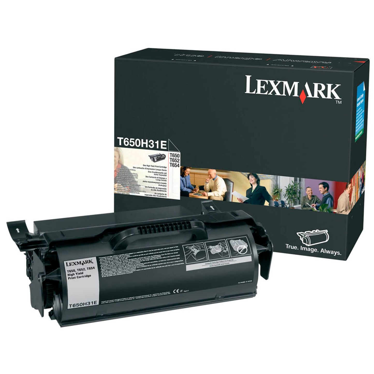 Lexmark schwarz Toner | T650H31E