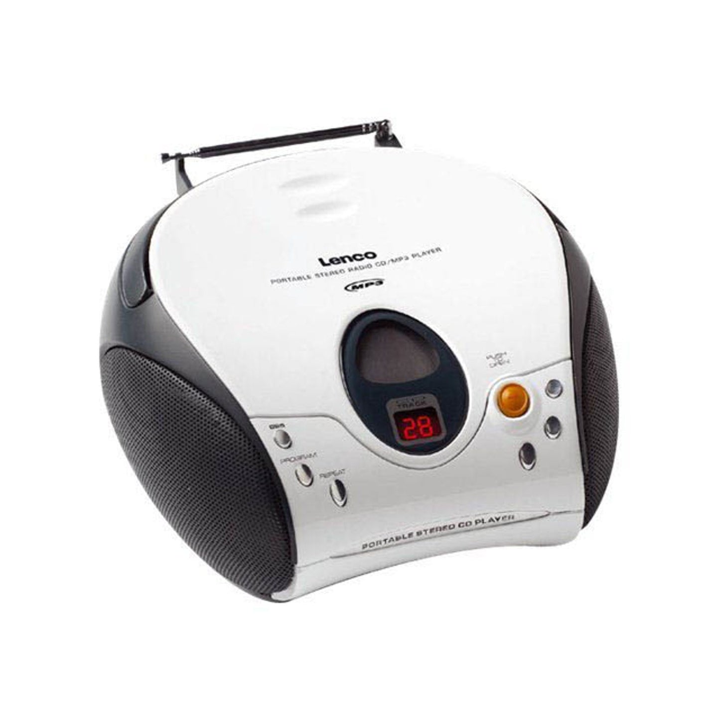 Lenco SCD-24 Tragbarer CD-Player | SCD24WS