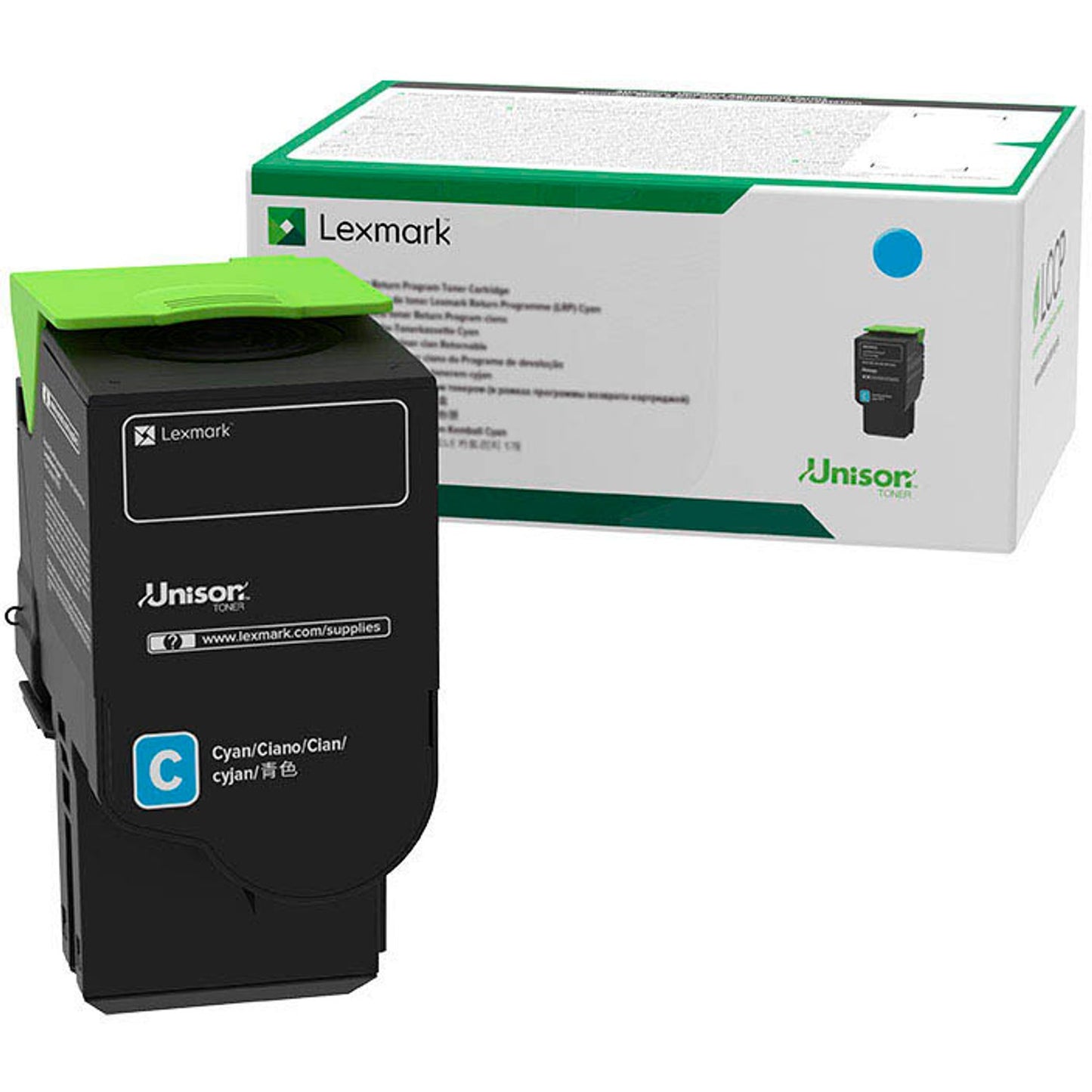 Lexmark cyan Toner | 78C2UCE