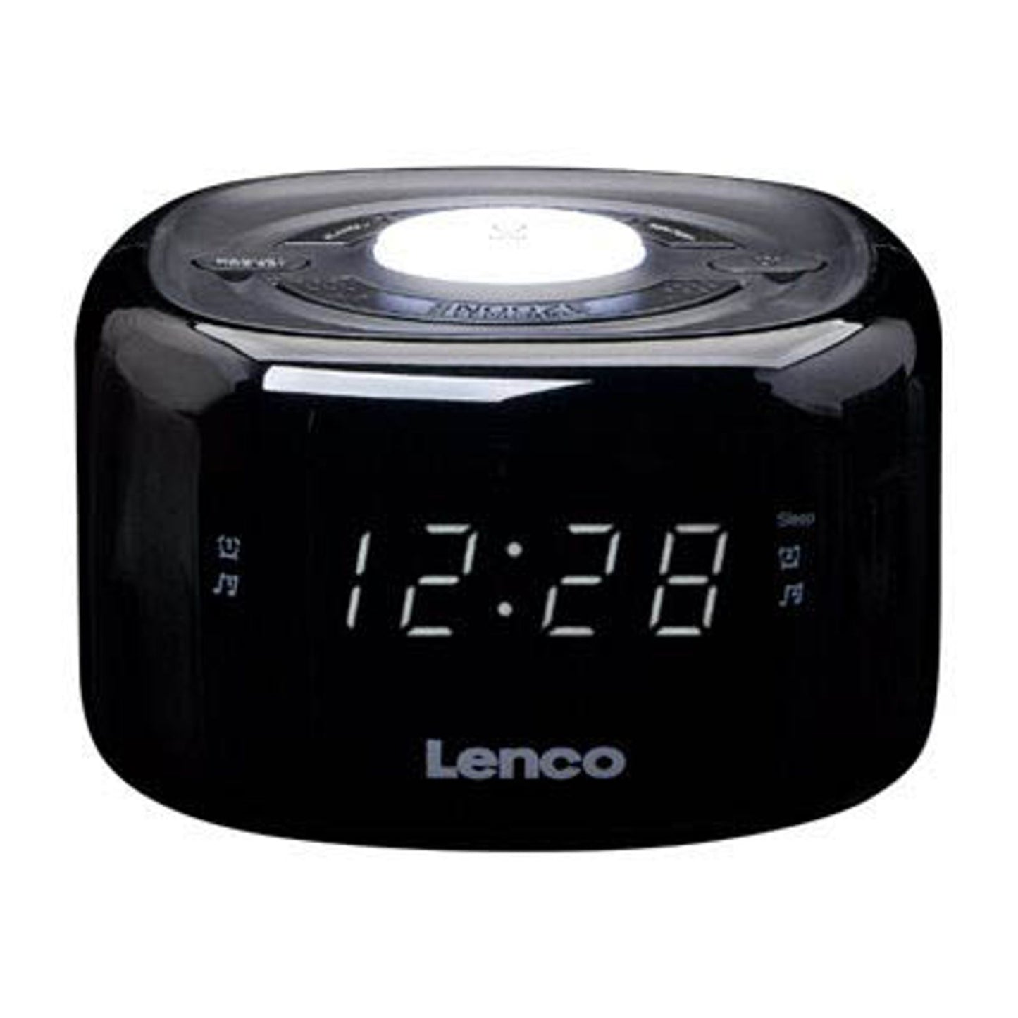 Lenco CR-12 Radiowecker schwarz | CR-12BK