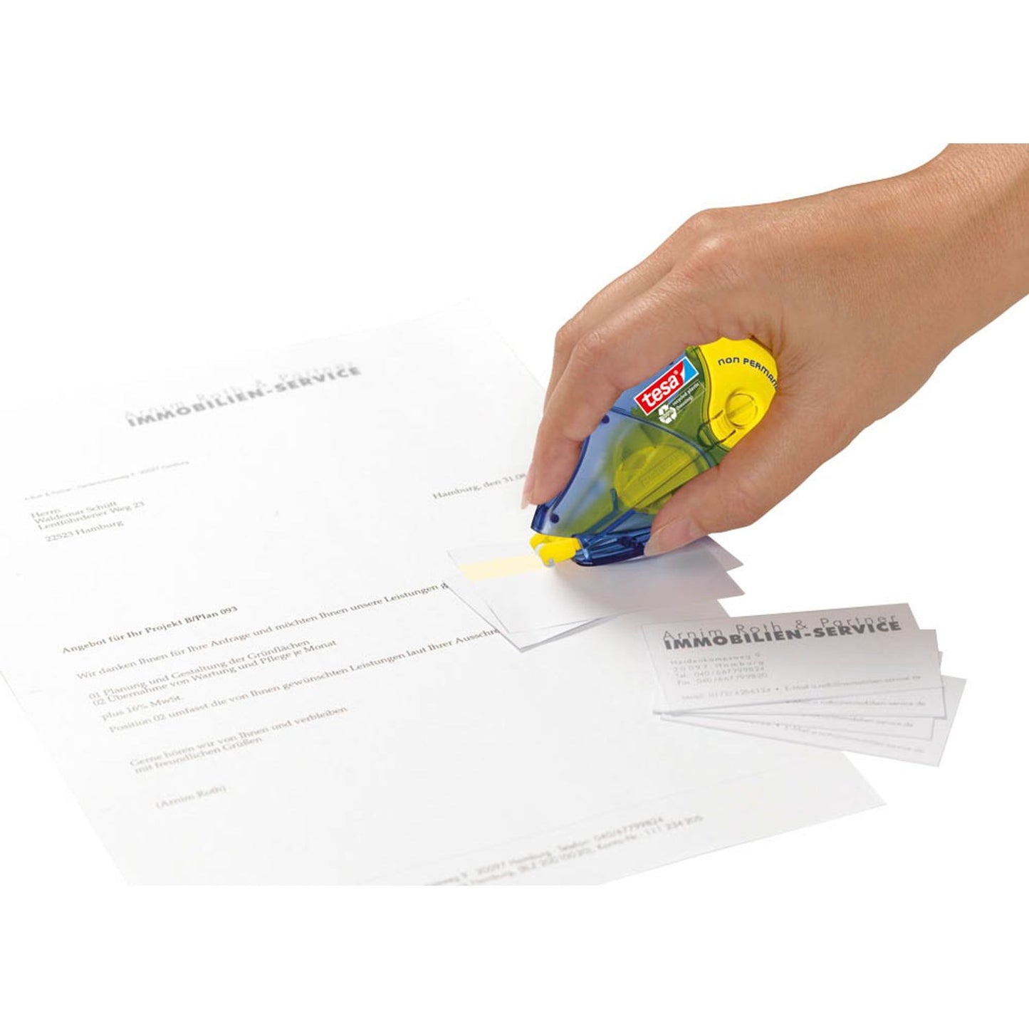 tesa Kleberoller wieder ablösbar | 59200-00005-06