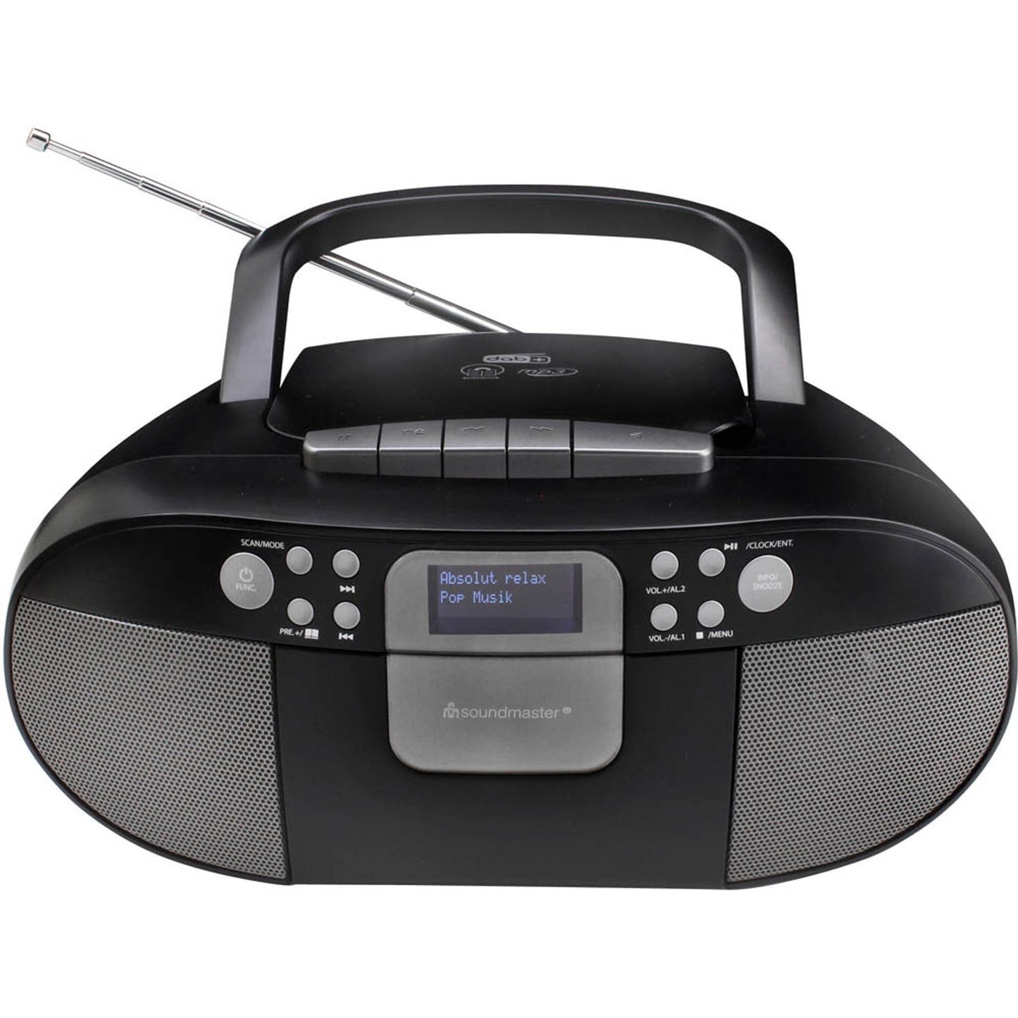 soundmaster Tragbarer CD-Player | SCD7800SW