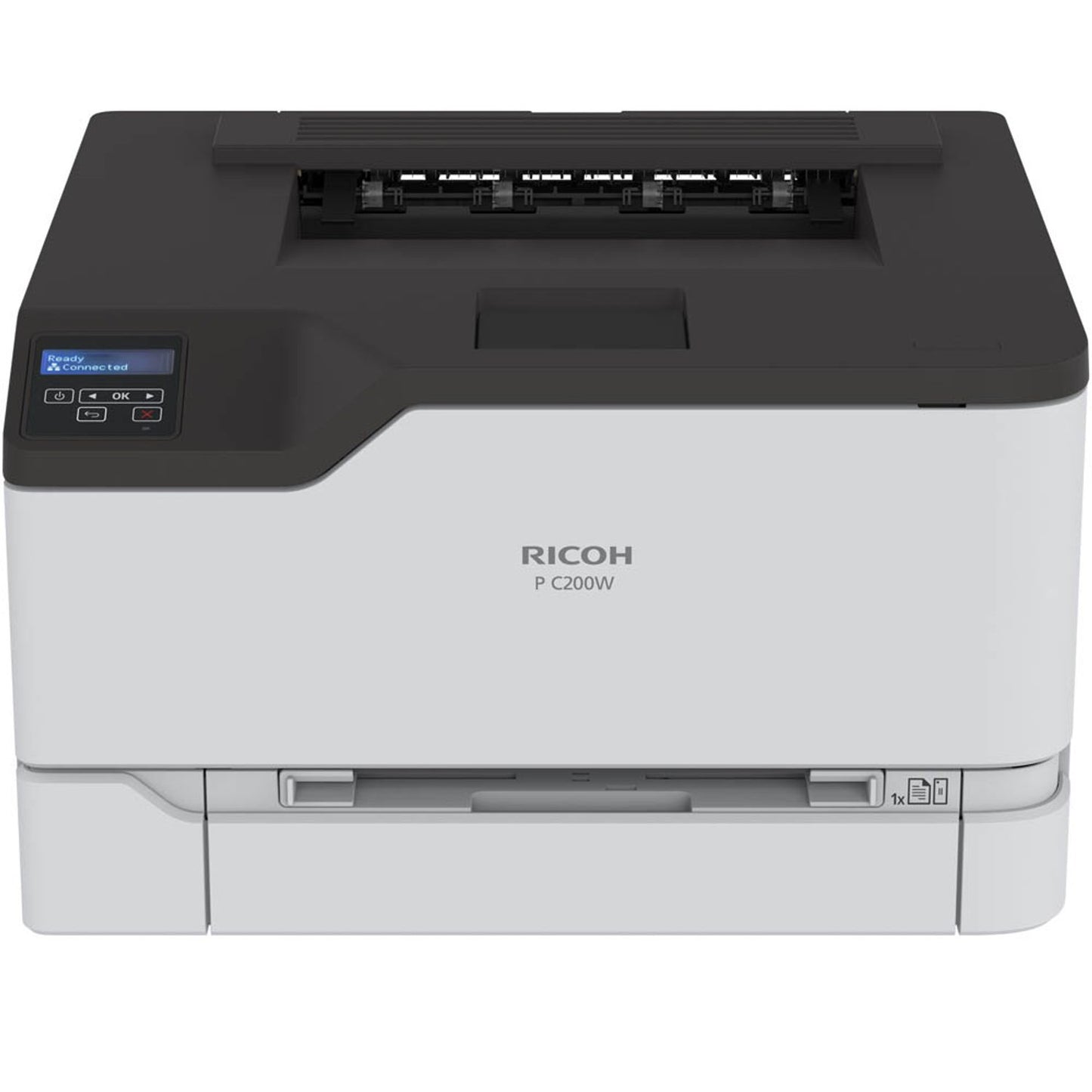 RICOH P C200W Farb-Laserdrucker grau | 9P00125