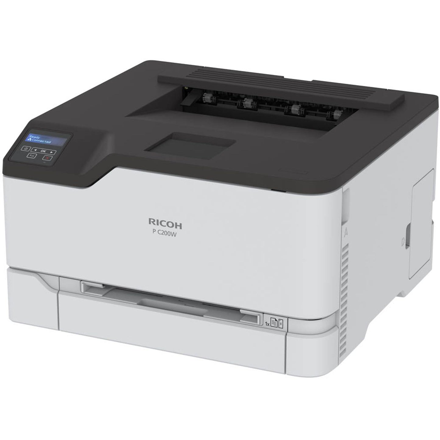 RICOH P C200W Farb-Laserdrucker grau | 9P00125