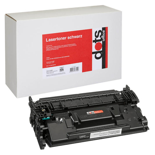 dots schwarz Toner kompatibel zu HP 26X; Canon 052H(CF226X; 2200C002) | 2539,3000-DOTS