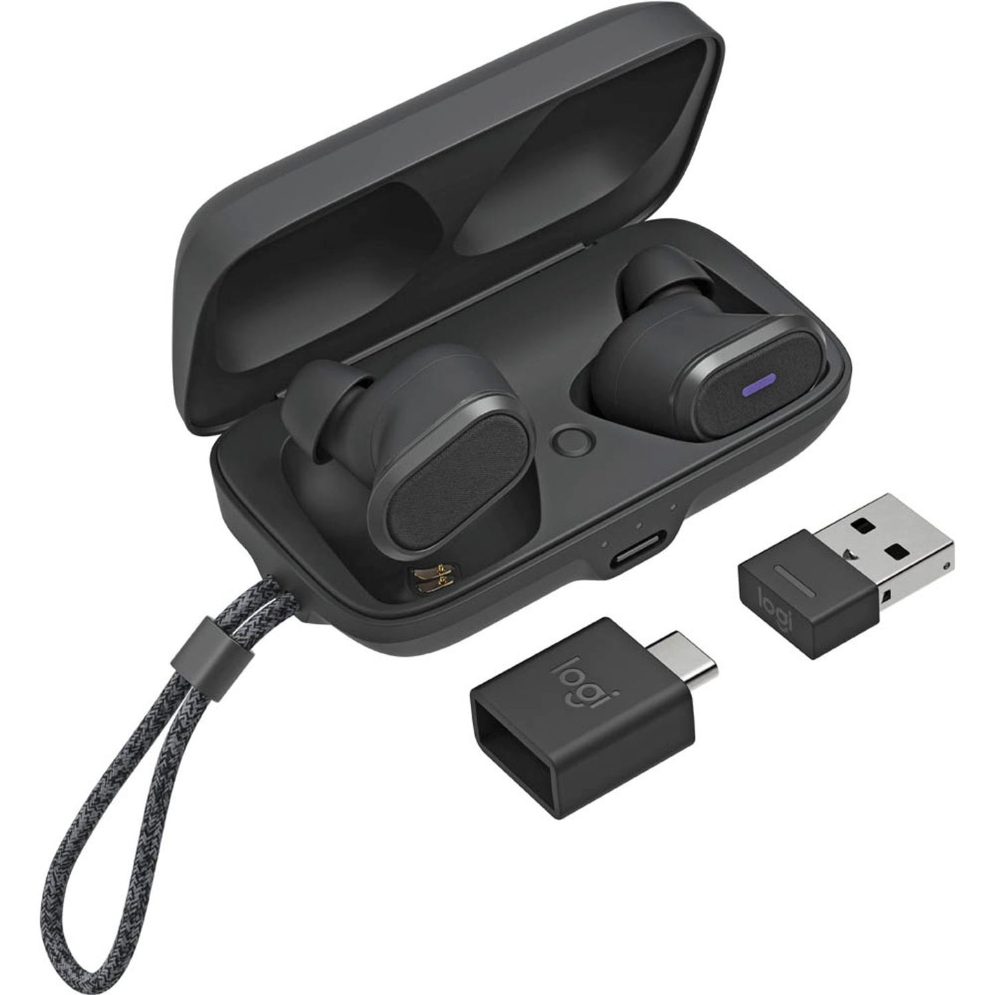 Logitech Zone True Wireless Wireless-Headset schwarz | 985-001082