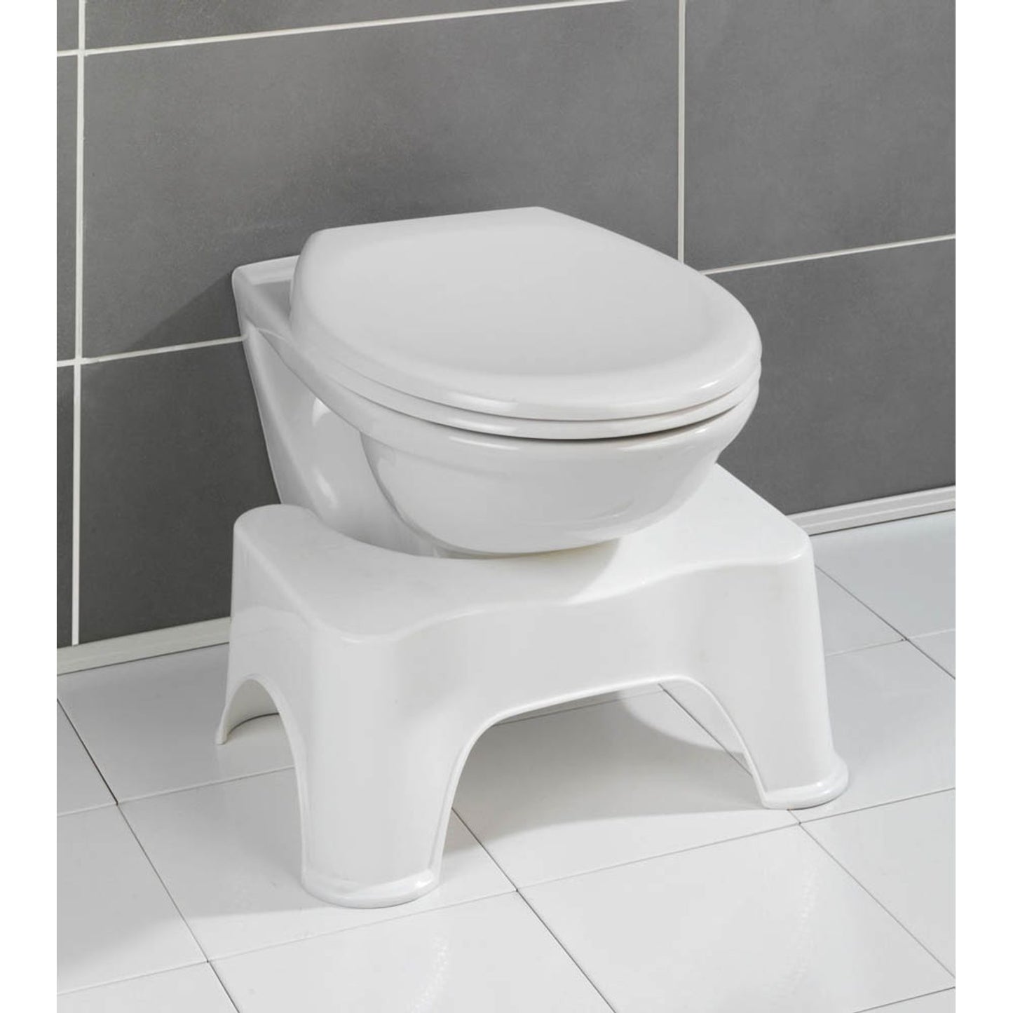 WENKO Toilettenhocker Secura weiß | 22950100