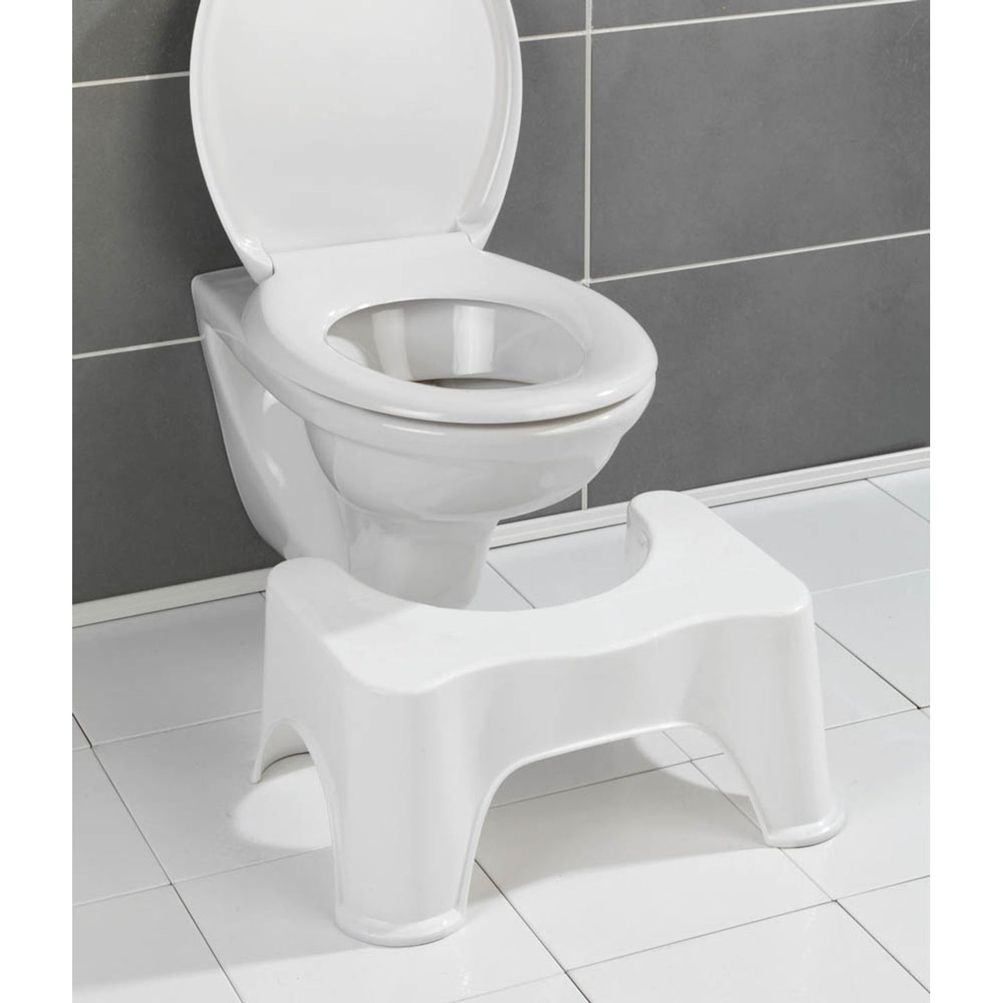 WENKO Toilettenhocker Secura weiß | 22950100