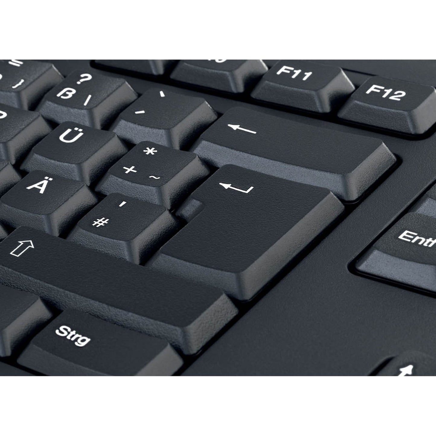 Kensington ValuKeyboard Tastatur kabelgebunden schwarz | 1500109DE