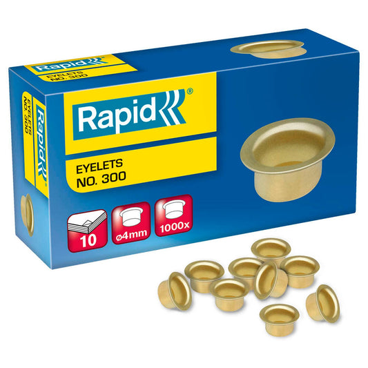 Rapid Ösen Ösen Nr.300 4 mm | 31073008 | 1 Pack = 1.000 St.