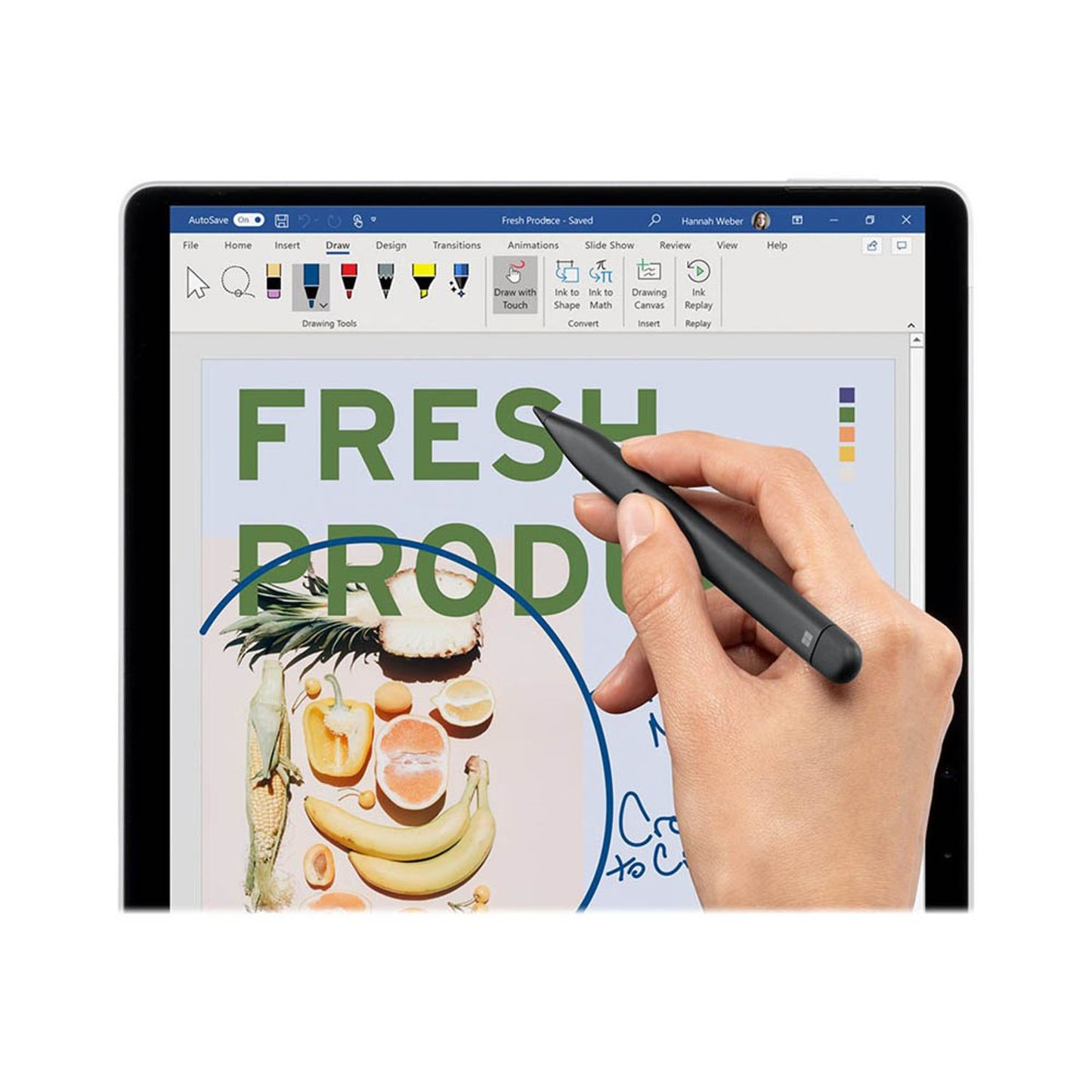 Microsoft Eingabestift Surface Slim Pen 2 for Business schwarz | 8WX-00002