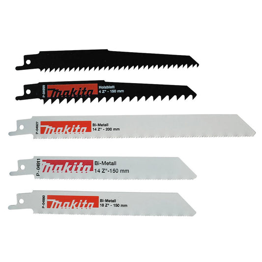 makita Säbelsägeblätter-Set 5-teilig | P-83967