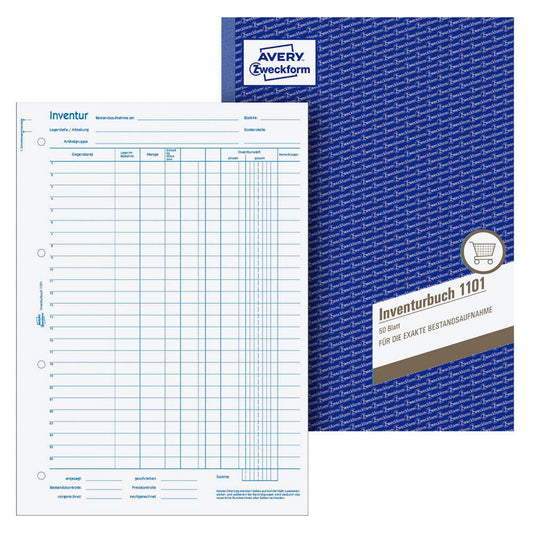 AVERY Zweckform Inventurbuch | 1101