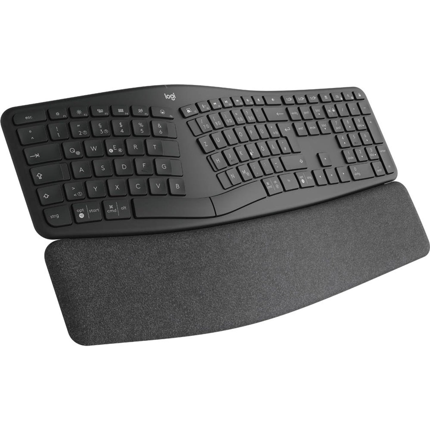 Logitech ERGO K860 for Business ergonomische Tastatur kabellos schwarz | 920-010345