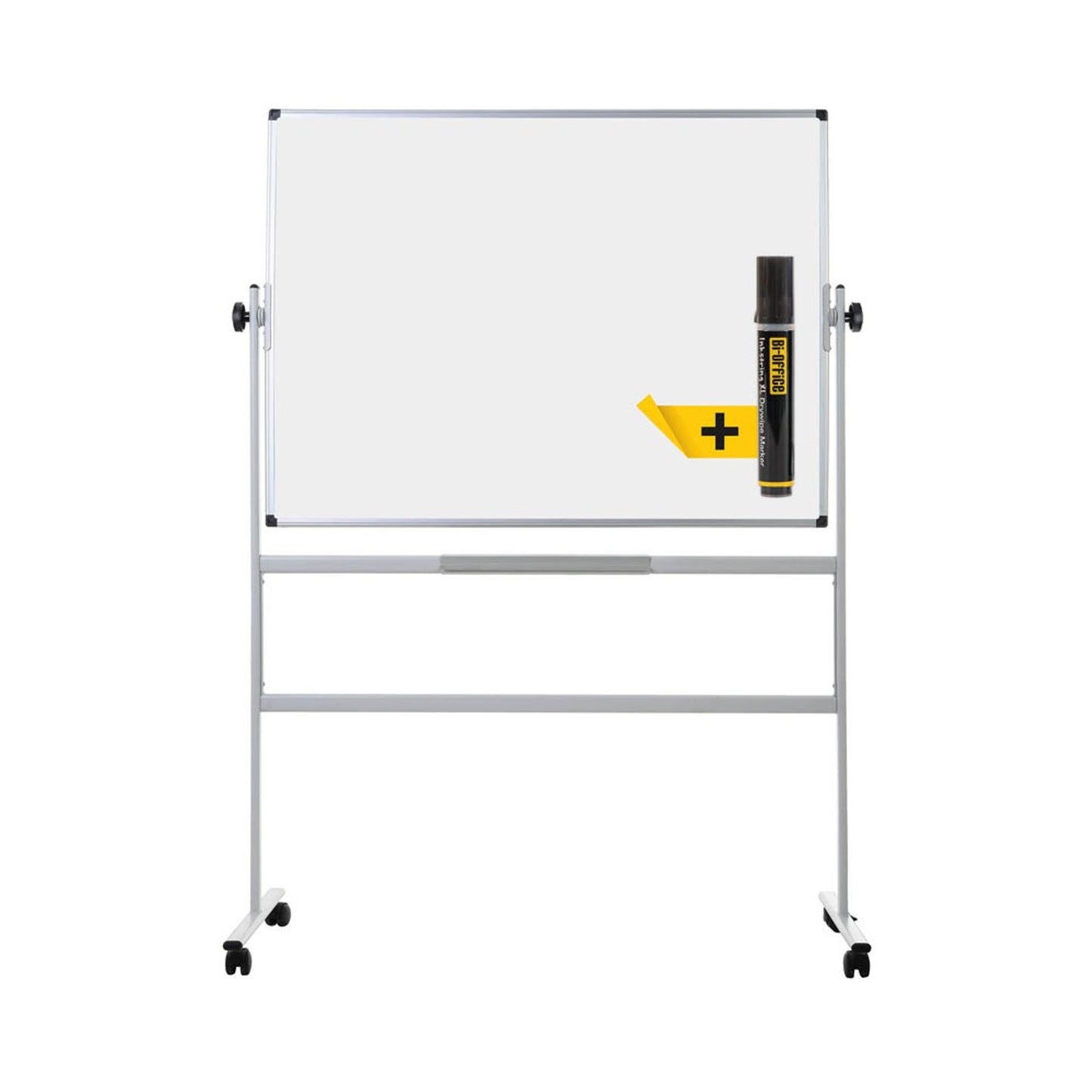 Bi-Office mobiles Whiteboard MAYA weiß lackierter Stahl