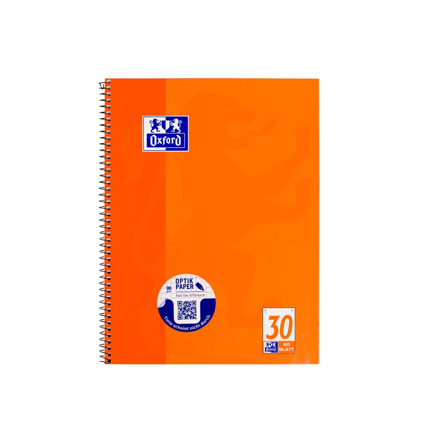 OXFORD Collegeblock Schule Lineatur 30 blanko DIN A4 Innenrand | 100050359