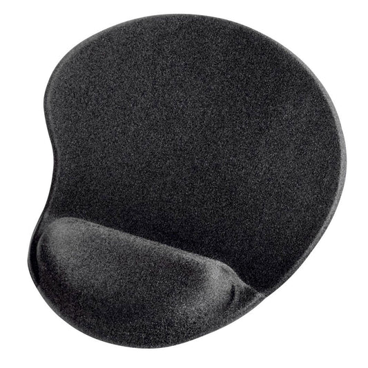 hama Mousepad mit Handgelenkauflage Ergonomic schwarz | 126854
