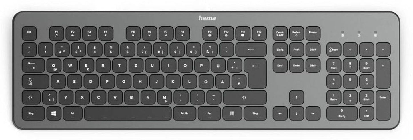 hama KW-700 Tastatur kabellos