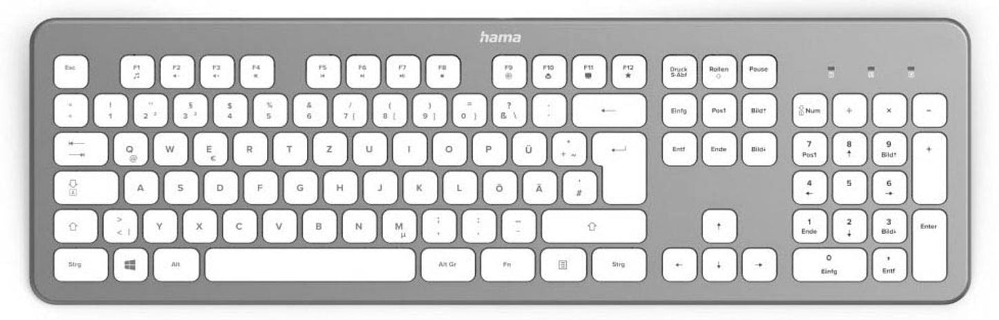 hama KW-700 Tastatur kabellos