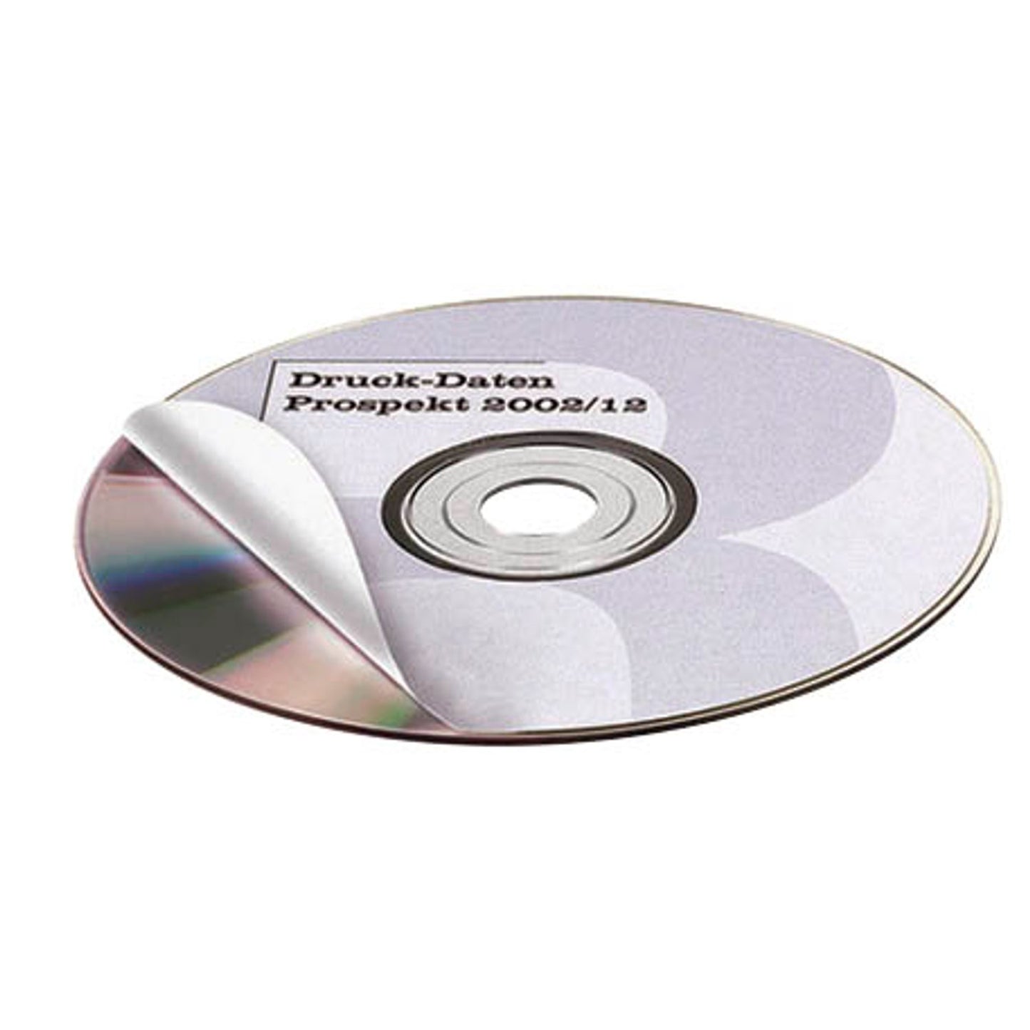 AVERY Zweckform CD-Etiketten weiß | C6074-20 | 1 Pack = 40 Etiketten