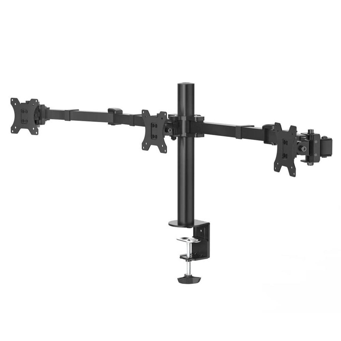 hama Monitor-Halterung FULLMOTION 00 schwarz für 3 Monitore, Tischklemme | 118495