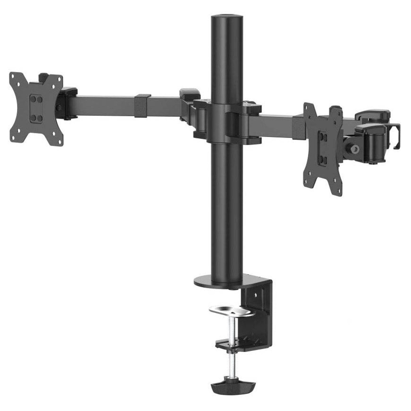 hama Monitor-Halterung FULLMOTION 00 schwarz für 2 Monitore, Tischklemme | 118494