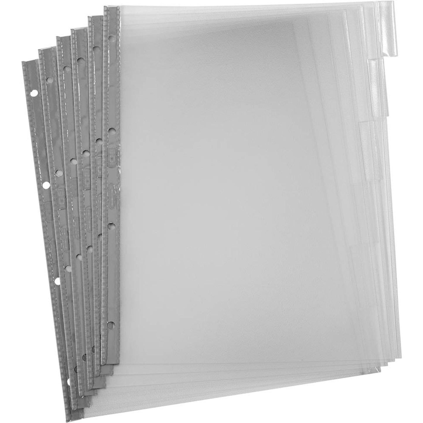 BOI Organisationshüllen DIN A4 transparent genarbt | 9205-00637 | 1 Pack = 6 St.