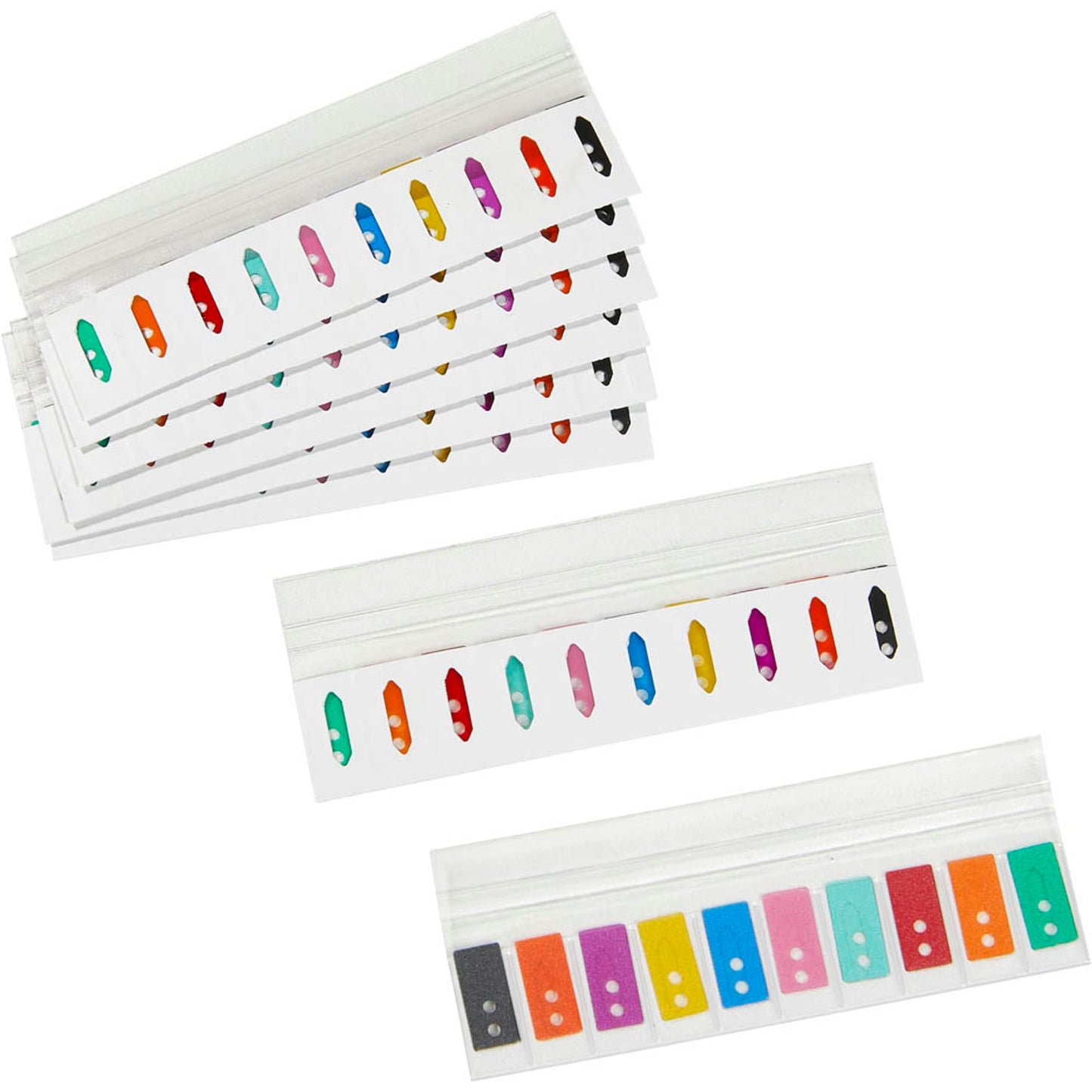 BOI Signalleisten farbsortiert | 9208-00655 | 1 Pack = 10 St.