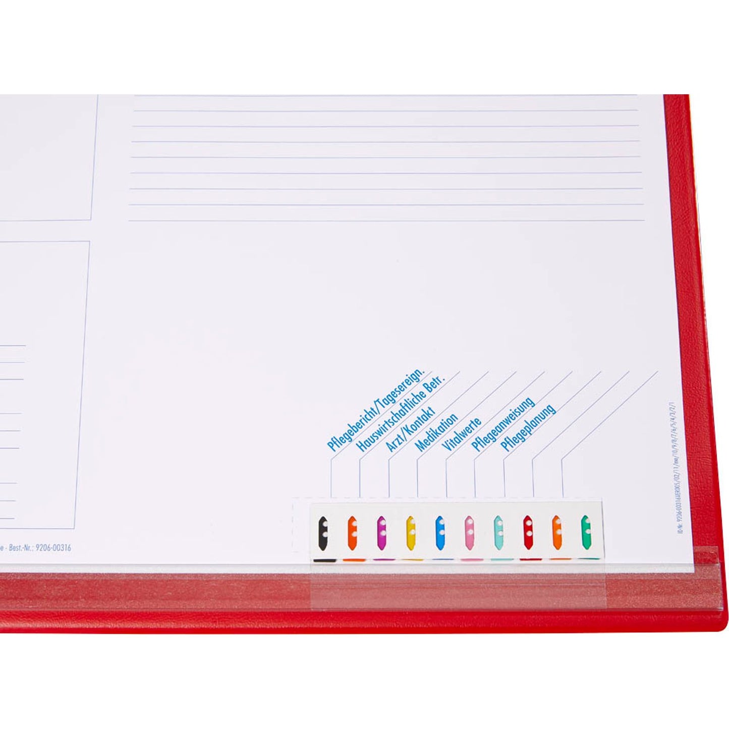 BOI Signalleisten farbsortiert | 9208-00655 | 1 Pack = 10 St.