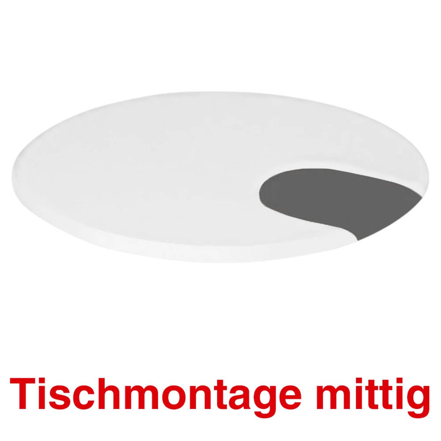 Kerkmann Move Kabeldurchführung 6,0 cm weiß