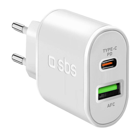sbs Ladeadapter weiß, 20 Watt | TETRPD20W