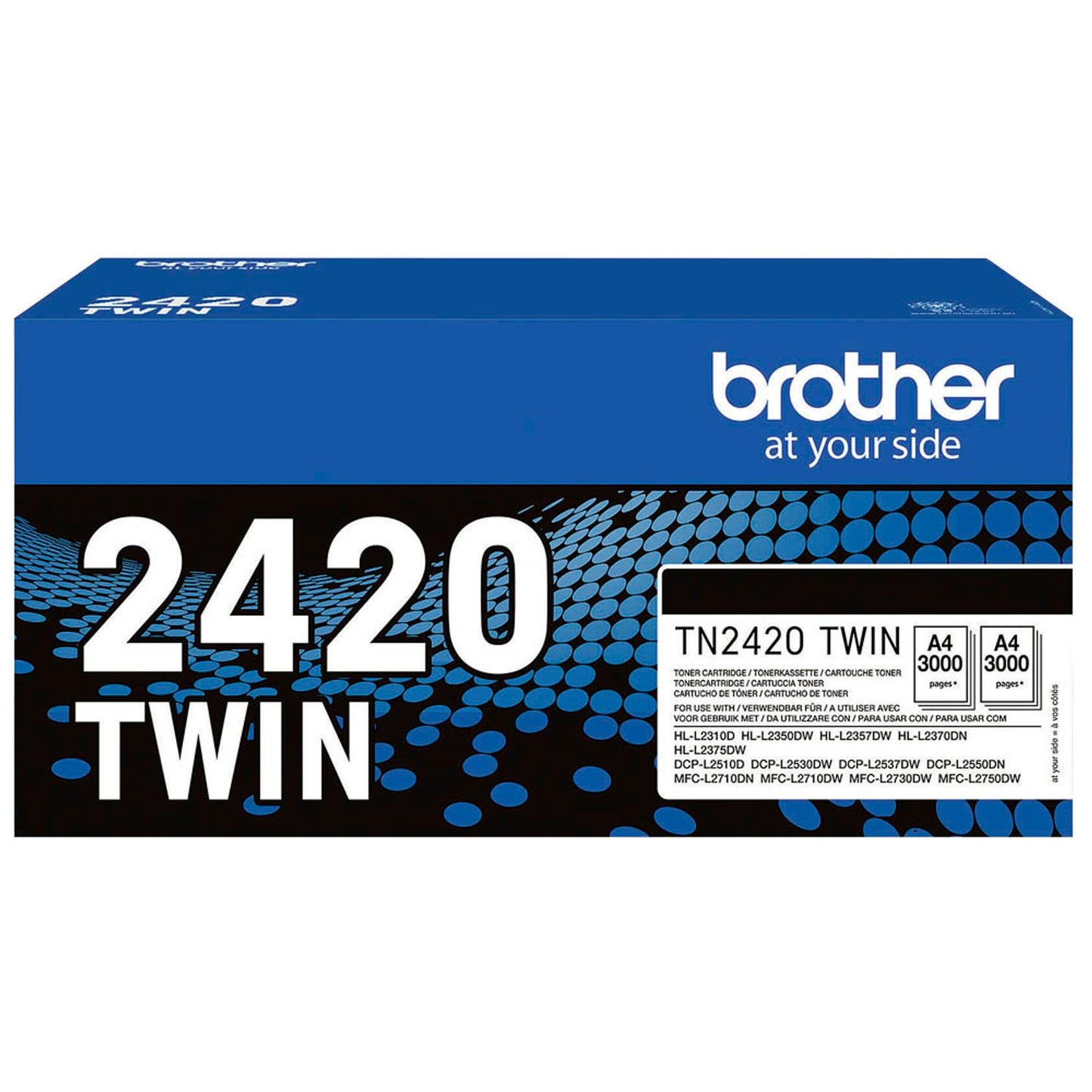brother TN-2420TWIN schwarz Toner, 2er-Set | TN2420TWIN | 1 Pack = 2 St.