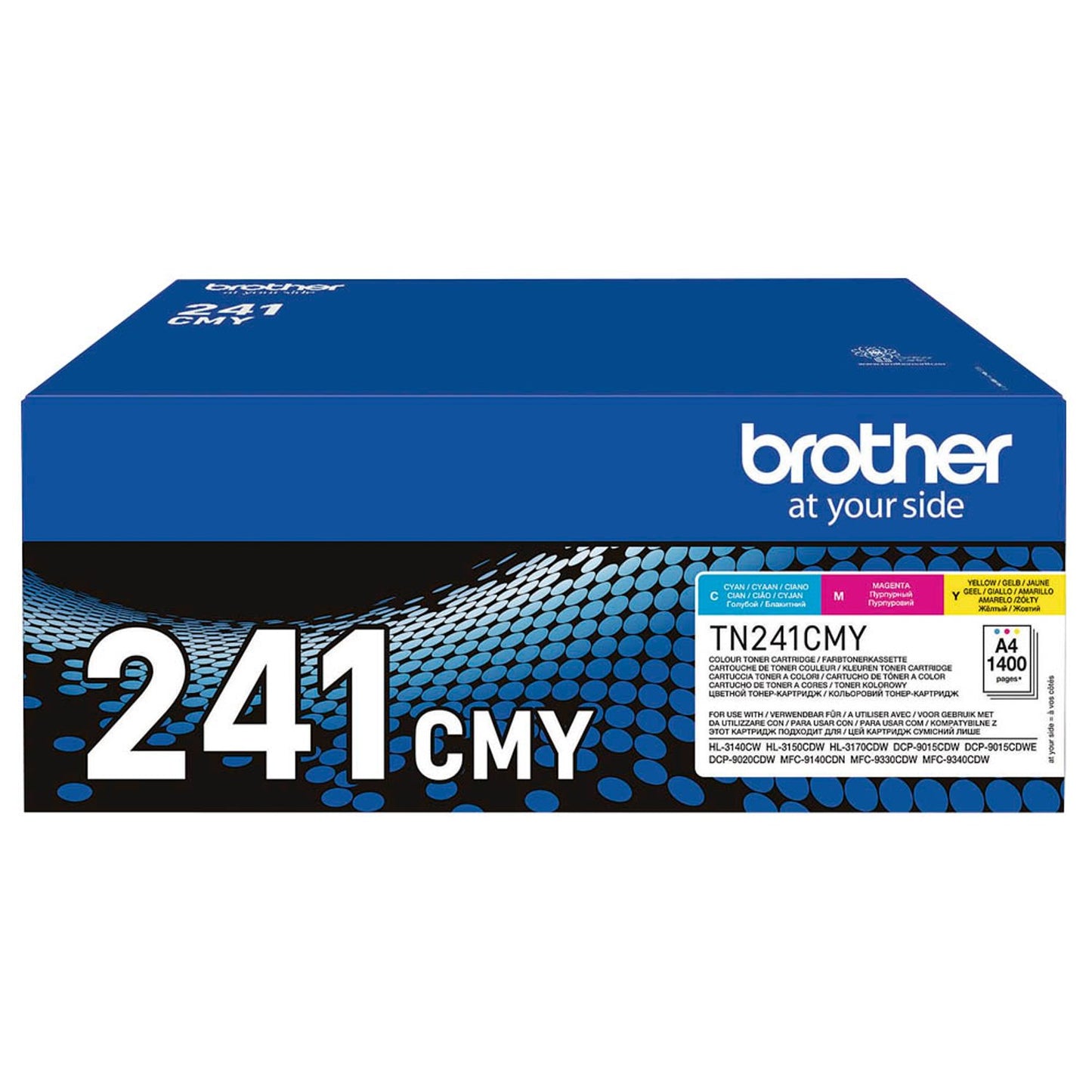 brother TN-241CMY cyan, magenta, gelb Toner, 3er-Set | TN241CMY | 1 Pack = 3 St.