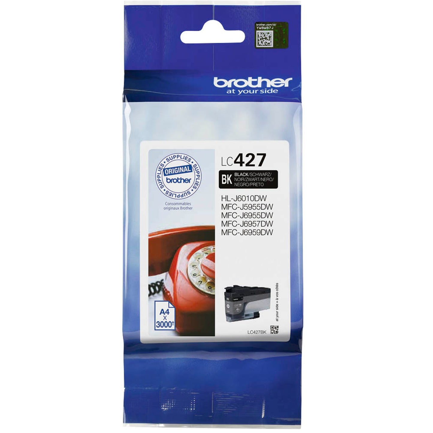 brother LC-427BK schwarz Druckerpatrone | LC427BK