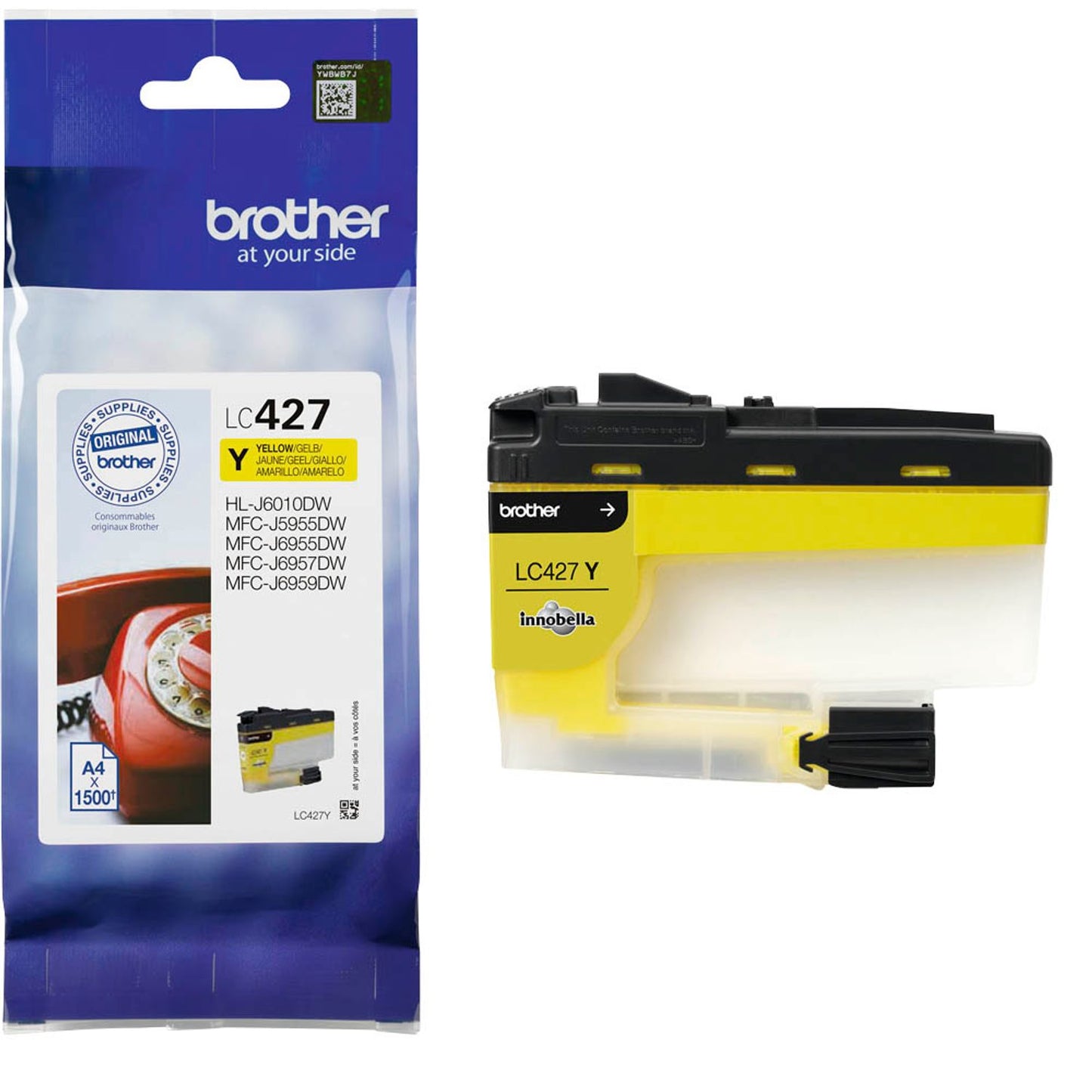 brother LC-427Y gelb Druckerpatrone | LC427Y