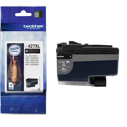brother LC-427XLBK schwarz Druckerpatrone | LC427XLBK