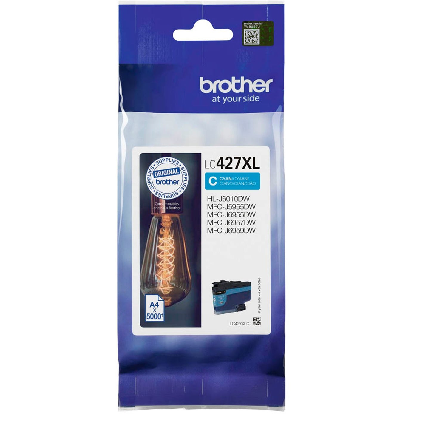 brother LC-427XLC cyan Druckerpatrone | LC427XLC