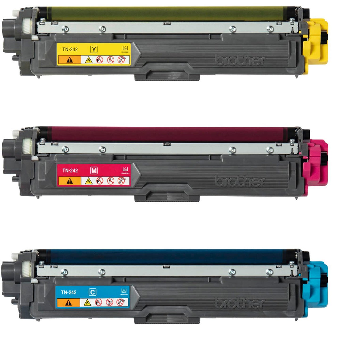 brother TN-242CMY cyan, magenta, gelb Toner, 3er-Set | TN242CMY | 1 Pack = 3 St.