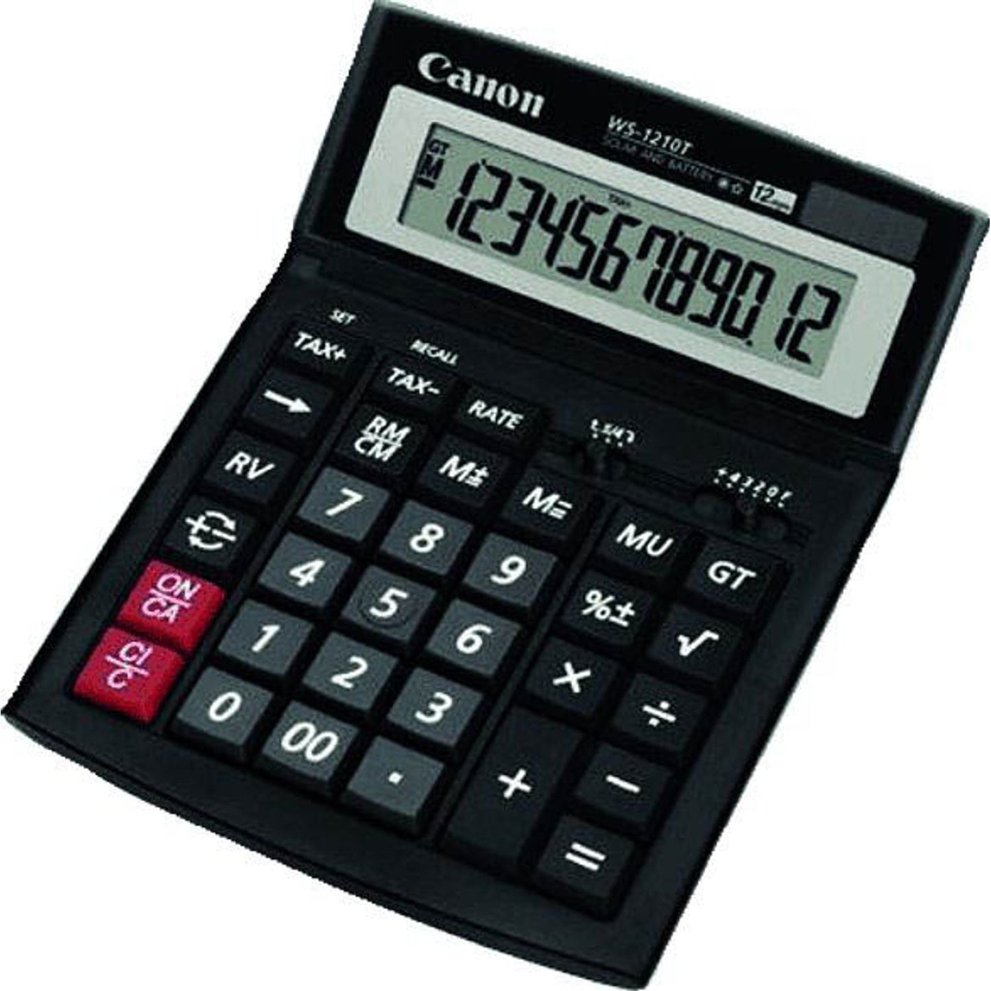 Canon WS-1210T Tischrechner schwarz | 0694B001AC