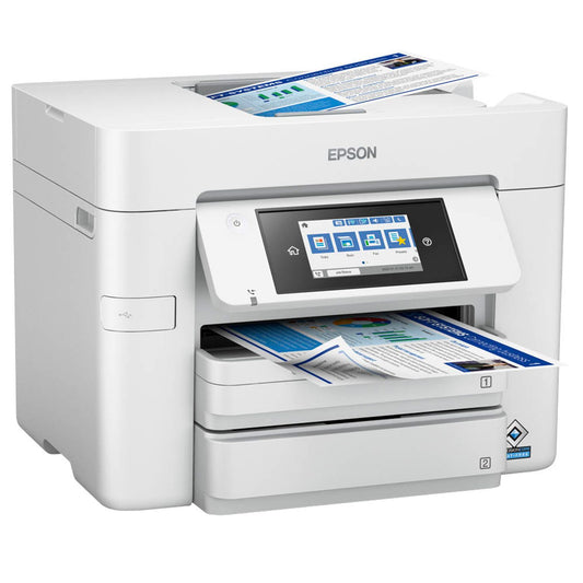 EPSON WorkForce Pro WF-C4810DTWF 4 in 1 Tintenstrahl-Multifunktionsdrucker grau | C11CJ05403