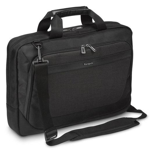 Targus Laptoptasche CitySmart Slimline Topload Kunstfaser schwarz/grau bis 39,6 cm (15,6 Zoll) | TBT914EU