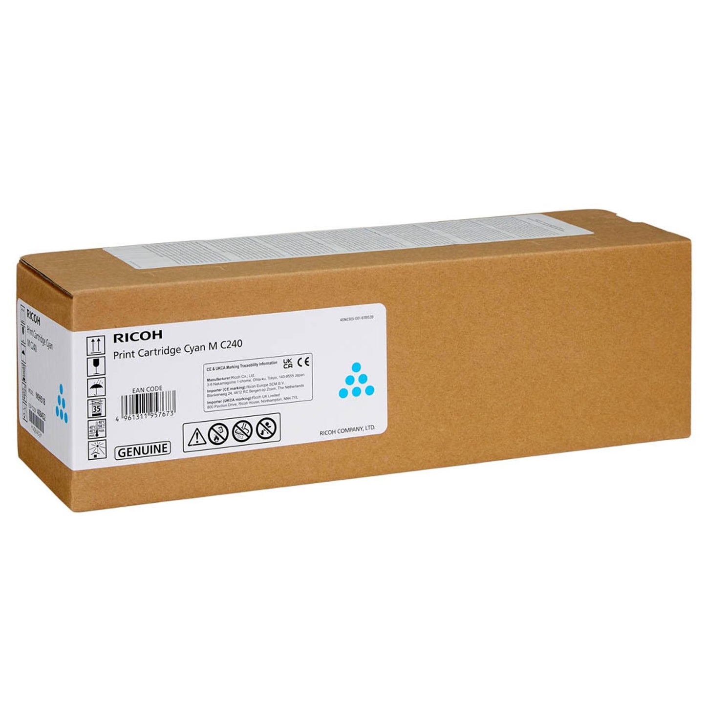 RICOH M C240 cyan Toner | 408452
