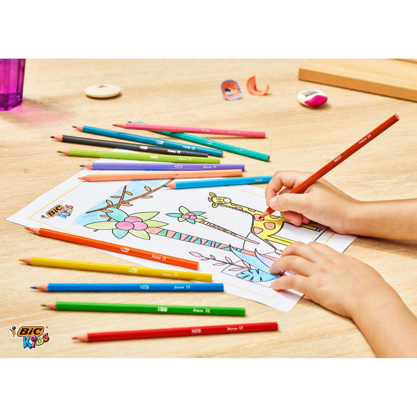 BIC Kids Tropicolor Buntstifte farbsortiert | 83256611 | 1 Pack = 12 St.