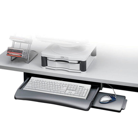 Fellowes Tastaturauszug mit Mausablage schwarz | 93804
