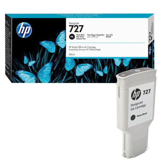 HP 727 () Foto schwarz Druckerpatrone | F9J79A