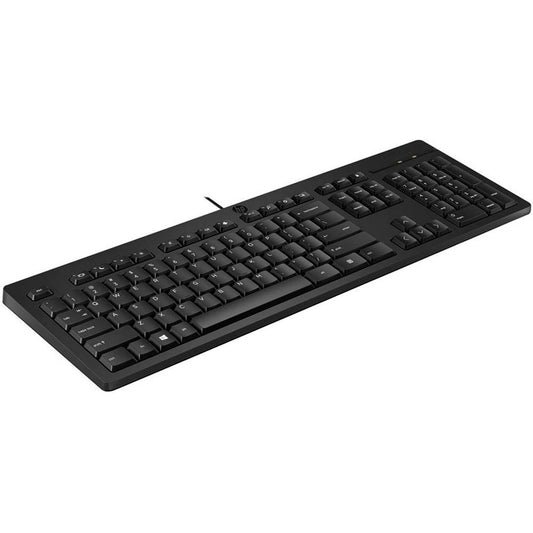HP 125 Tastatur kabelgebunden schwarz | 266C9AA#ABD