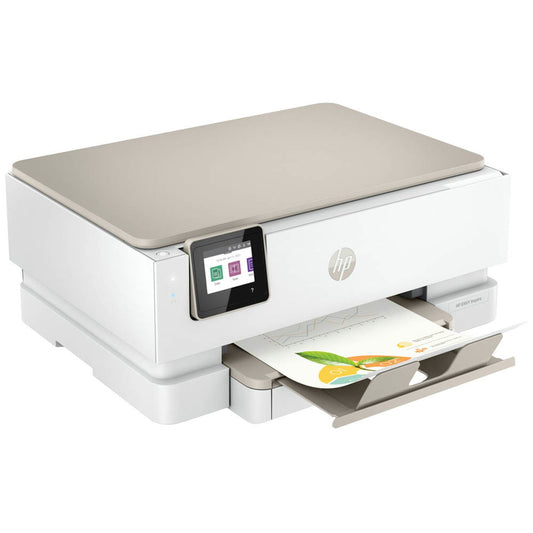 HP ENVY Inspire 7220e 3 in 1 Tintenstrahl-Multifunktionsdrucker beige, Instant Ink-fähig | 242P6B