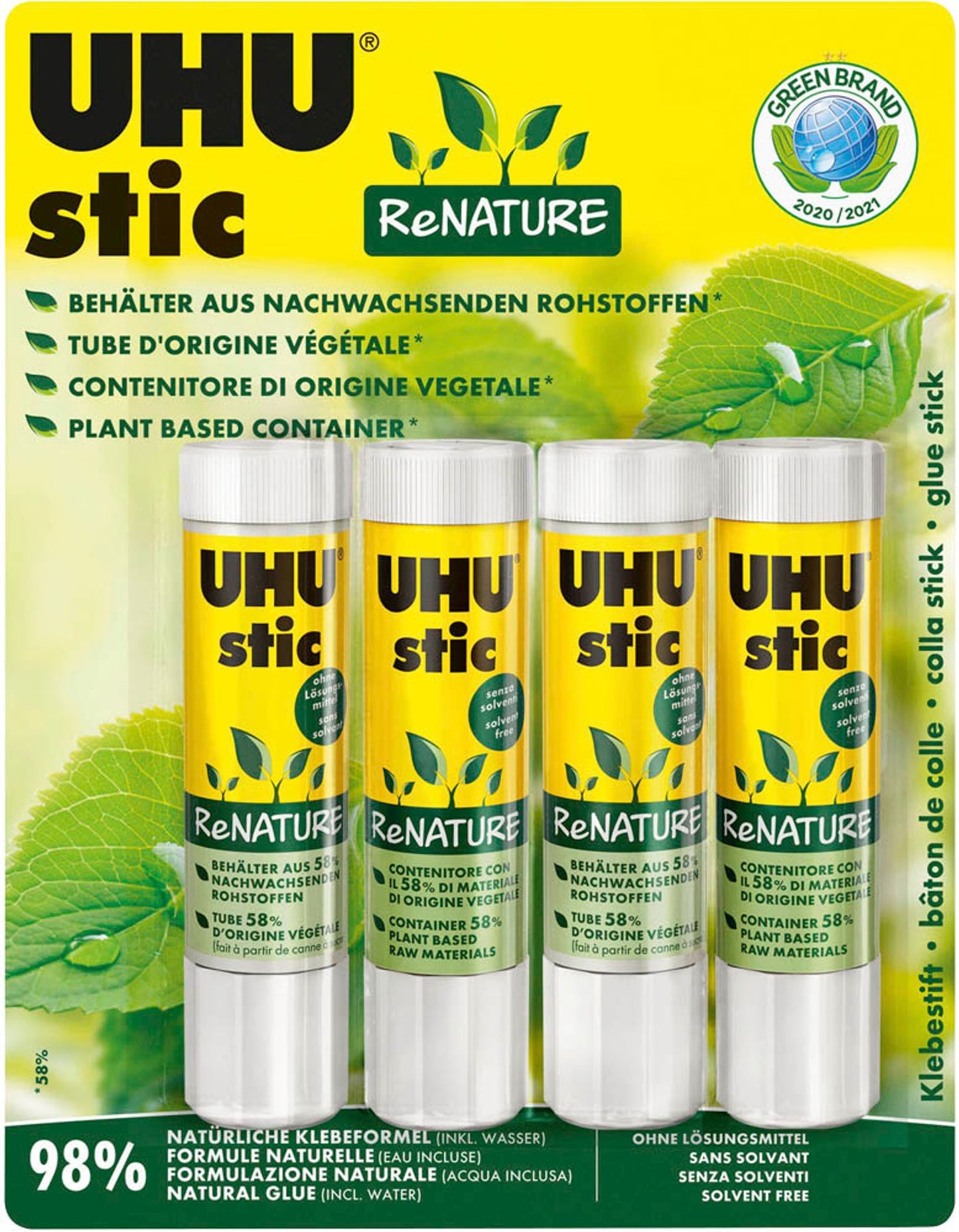 UHU stic ReNATURE Klebestift