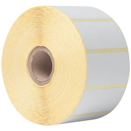 brother Etikettenrollen für Etikettendrucker weiß, 51,0 x 26,0 mm, 16 x 1900 Etiketten | BDE1J026051102 | 1 Pack = 16 St.